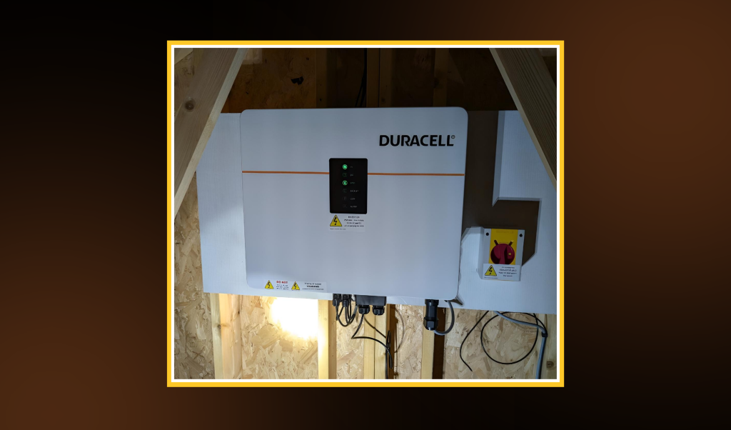  First Class Solar installed 2 x 5kWh Duracell Energy